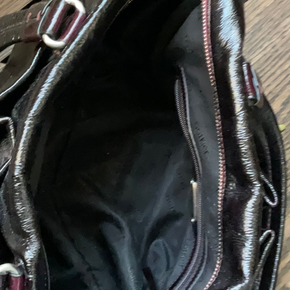 Botkier Black Cherry Soft Patent Handbag - image 4